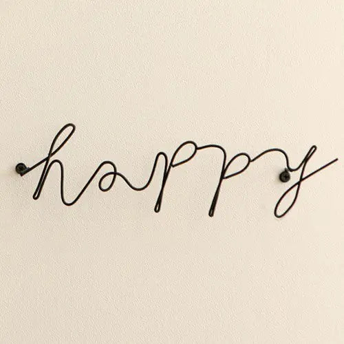 Nordic Iron Letter Wall Art Hooks