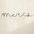 Nordic Iron Letter Wall Art Hooks