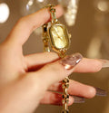 Dainty Vintage Minimalist Gold Women's Watch