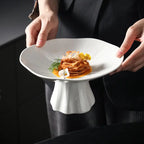 Ceramic High-Leg Plate or Snack Display