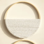 Bohemian Double Circle Wall Shelf - Handmade Decor