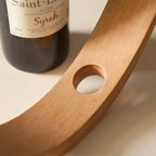 Contemporary Wine Display Stand