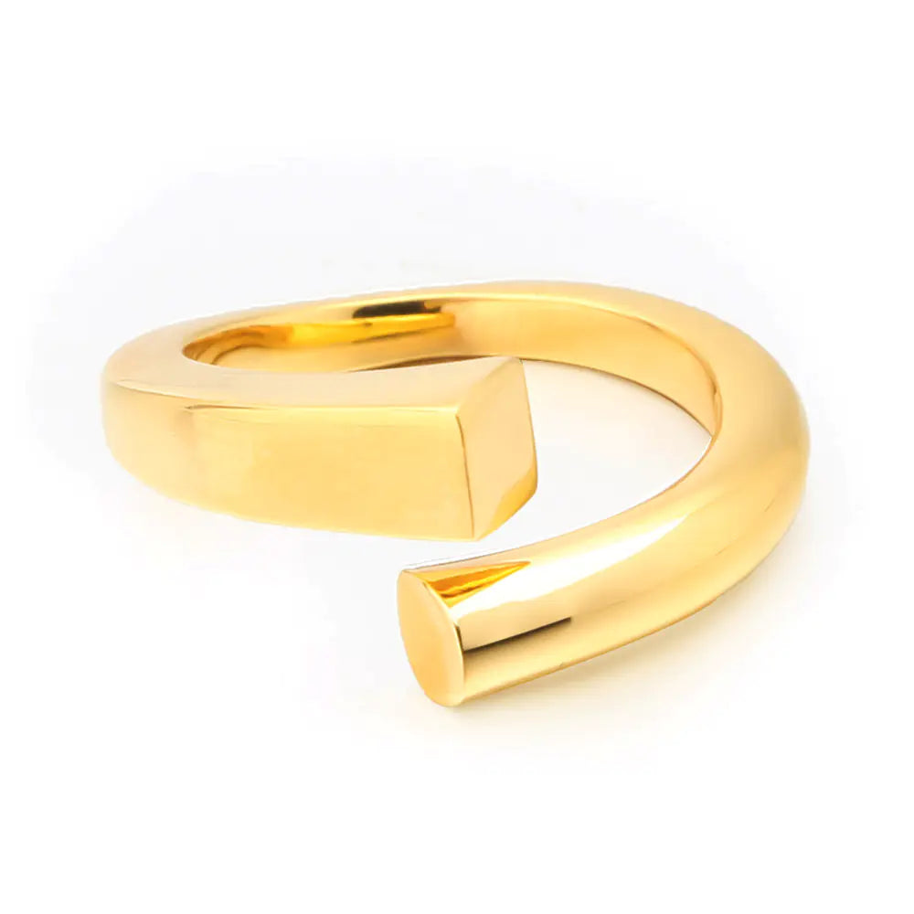 Gold Heart Shaped Ring
