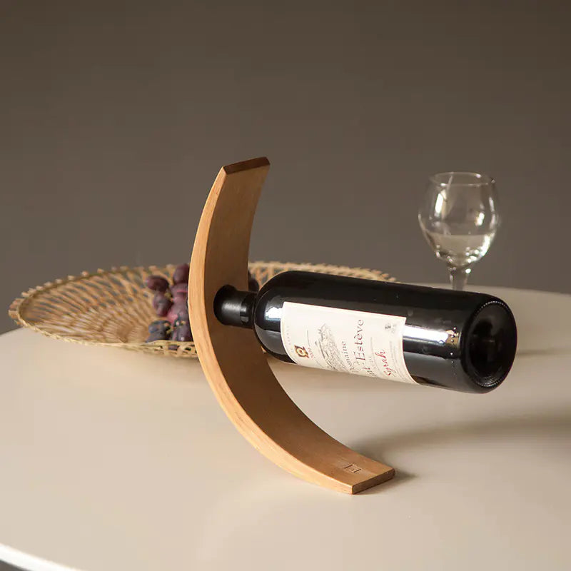 Contemporary Wine Display Stand